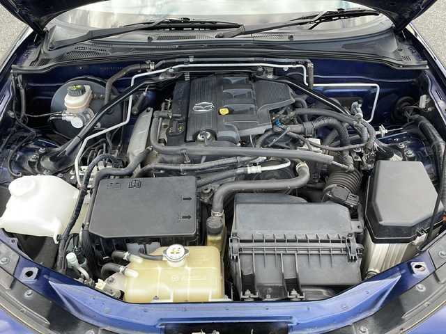 マツダ ロードスター RS RHT 山口県 2007(平19)年 7.3万km ストーミーブルーマイカ 純正HDDナビ/・CD/DVD/AM/FM/iPod/フルセグテレビ/バックカメラ/ETC/スマートキー/スペアキー有/キセノンヘッドライト/フォグランプ/17インチ純正アルミホイール/純正フロアマット/レザーシート/前席シートヒーター/横滑り防止装置/盗難防止装置/取扱説明書