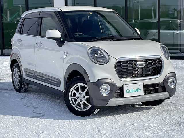 ダイハツ キャスト アクティバ G ターボ SAⅡ 道東・釧路十勝 2016(平28)年 7.5万km パールホワイトⅢ ・4WD/・社外メモリナビ(CN-RA07WD)/（BT/DVD/CD/SD/USB/AM/FM/フルセグ)/・バックカメラ/・衝突被害軽減システム/・車線逸脱警報/・横滑り防止装置/・アイドリングストップ/・ダウンヒルアシストコントロール/・スマートキー×2/・純正エンジンスターター/・プッシュスタート/・LEDヘッドライト/・オートライト/・フォグランプ/・ISO FIX