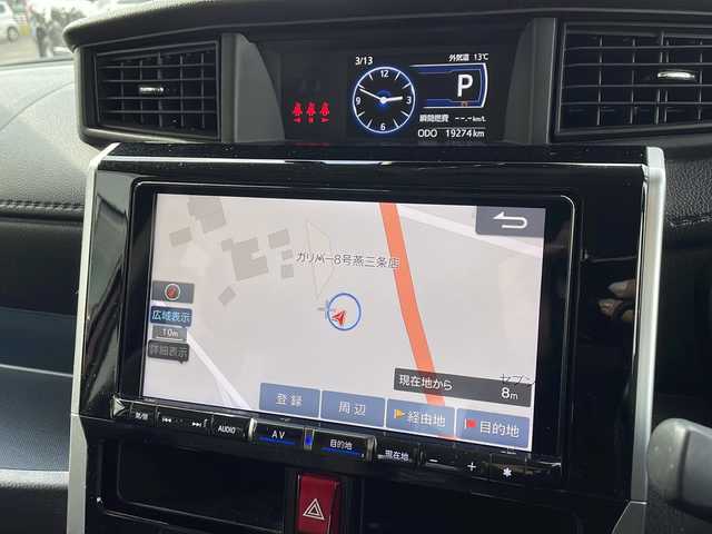 ダイハツ トール カスタムG 新潟県 2020(令2)年 2万km ファイアークォーツレッドM 4WD/純正メモリナビ/Bluetooth/フルセグTV/CD/DVD/AM/FM/全方位カメラ/バックカメラ/両側電動ドア/レーダークルーズコントロール/衝突被害軽減システム/横滑り防止装置/レーンキープアシスト/純正14インチAW/ETC