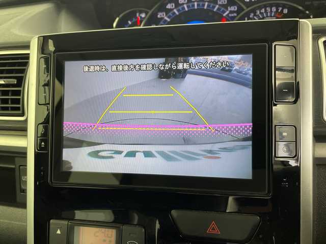 ダイハツ タント カスタム RS SA 愛知県 2014(平26)年 12.1万km タングステングレーM 純正ナビ/・Bluetooth/・SD録音/・CD/DVD/・フルセグテレビ　/バックカメラ/両側パワースライドドア/スマートキー/衝突軽減ブレーキ/ＥＴＣ/フロアマット/スペアキー/ＬＥＤヘッドライト/オートライト