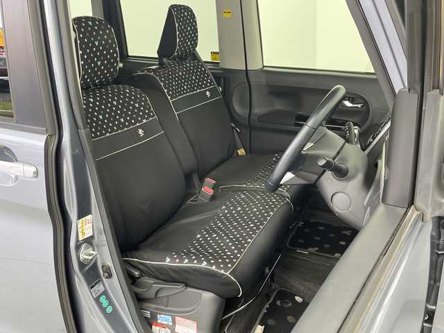 ダイハツ タント カスタム RS SA 愛知県 2014(平26)年 12.1万km タングステングレーM 純正ナビ/・Bluetooth/・SD録音/・CD/DVD/・フルセグテレビ　/バックカメラ/両側パワースライドドア/スマートキー/衝突軽減ブレーキ/ＥＴＣ/フロアマット/スペアキー/ＬＥＤヘッドライト/オートライト