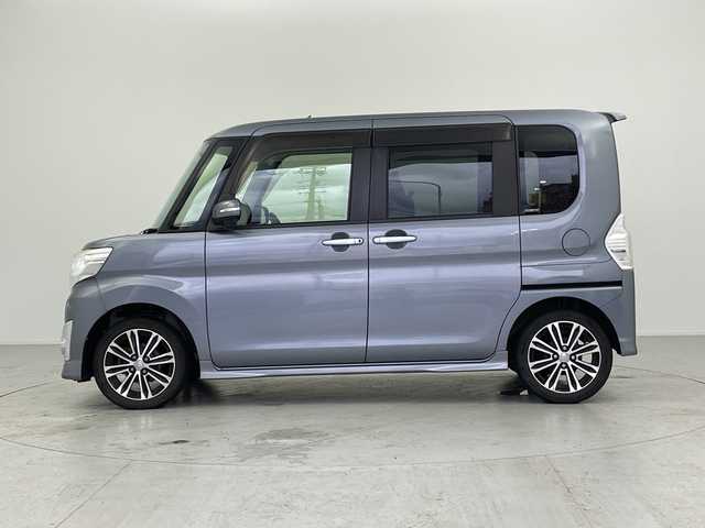 ダイハツ タント カスタム RS SA 愛知県 2014(平26)年 12.1万km タングステングレーM 純正ナビ/・Bluetooth/・SD録音/・CD/DVD/・フルセグテレビ　/バックカメラ/両側パワースライドドア/スマートキー/衝突軽減ブレーキ/ＥＴＣ/フロアマット/スペアキー/ＬＥＤヘッドライト/オートライト