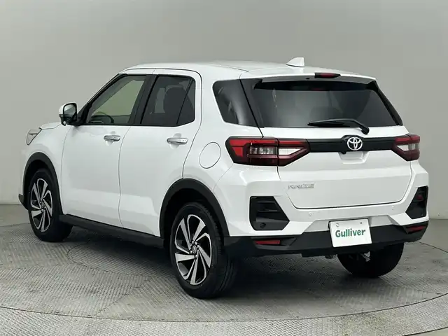 トヨタ ライズ Z 道央・札幌 2025(令7)年 0.1千km シャイニングホワイトパール ・登録済未使用車/・ディスプレイオーディオパッケージ/・４WD/・寒冷地仕様/・純正９インチディスプレイオーディオ/　USB/フルセグ/HDMI/AppleCarPlay/AndroidAuto/・バックカメラ/・レーダークルーズコントロール/・衝突軽減ブレーキ/・横滑り防止装置/・前後コーナーセンサー/・前席シートヒーター/・オートライト/・LEDヘッドライト/・フロントフォグランプ/・オートブレーキホールド/・スマートキー/・プッシュスタート/・MTモード付AT/・純正AW17インチ/・電動格納ウィンカーミラー