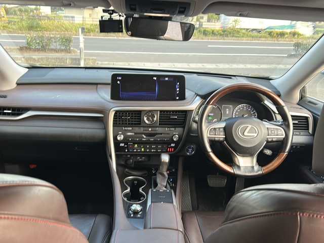 レクサス ＲＸ 450h バージョンL 香川県 2020(令2)年 6.7万km グラファイトブラックガラスフレーク 純正メーカーナビ（フルセグ/DVD/CD/BT）/パノラミックビューモニター/サンルーフ/ブラインドスポットモニター/ヘッドアップディスプレイ/パワーバックドア/全席パワーシート/シートヒーター/エアシート/コーナーセンサー/ステアリングヒーター/ETC/ドライブレコーダー