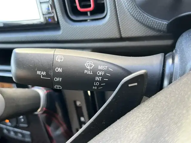 スズキ アルト ターボRS 奈良県 2017(平29)年 5.7万km ピュアレッド KENWOODナビ（KXM-E502V）/（フルセグ/BT/CD/DVD）/パドルシフト/衝突軽減システム/運転席シートヒーター/アイドリングストップ/横滑り防止/オートライト/電動格納ミラー/前後ドライブレコーダー/ETC/RAYS16インチAW/保証書/取り扱い説明書