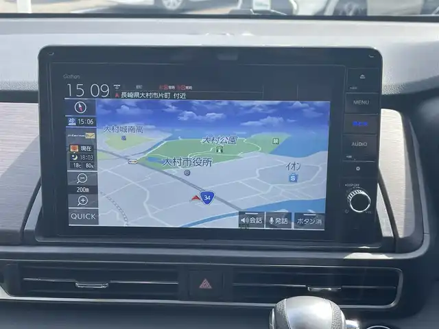 ホンダ オデッセイ アブソルート EX 長崎県 2021(令3)年 4.6万km プラチナホワイトパール ワンオーナー/純正後席モニター/純正ナビ/（フルセグ・DVD・SD・DVD・BT)/全方位カメラ/レーダークルーズコントロール/前席パワーシート/前席シートヒーター/ホンダセンシング/オートライト/LEDヘッドライト/ETC2.0/前後ドライブレコーダー/ハーフレザーシート/パワーバックドア/クリアランスソナー/ステアリングスイッチ/パドルシフト/アイドリングストップ