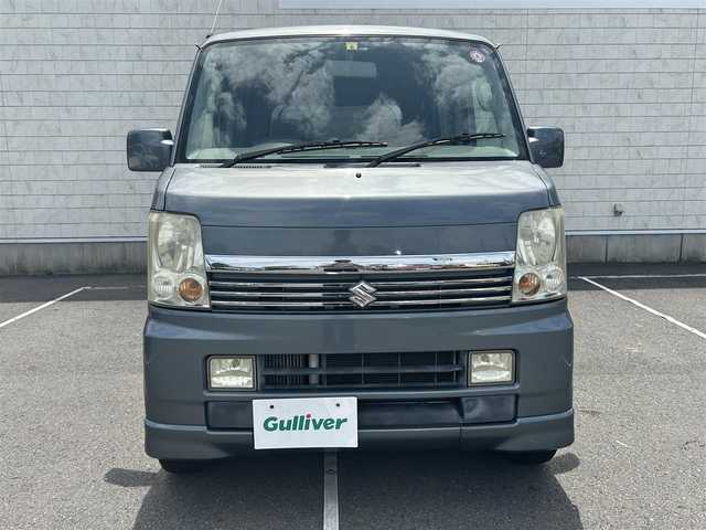 スズキ エブリィ ワゴン PZターボ 静岡県 2006(平18)年 10.4万km アズールグレーパールメタリック ワンオーナー /純正CDオーディオ/（AM/FM/CD/MD）/片側パワースライドドア /リモコンキー/スペアキー（板キー）/オートエアコン/純正１３インチアルミホイール/純正フロアマット/電格ミラー/フォグランプ/取り扱い説明書/保証書