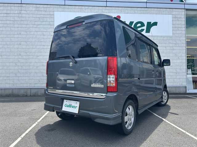 スズキ エブリィ ワゴン PZターボ 静岡県 2006(平18)年 10.4万km アズールグレーパールメタリック ワンオーナー /純正CDオーディオ/（AM/FM/CD/MD）/片側パワースライドドア /リモコンキー/スペアキー（板キー）/オートエアコン/純正１３インチアルミホイール/純正フロアマット/電格ミラー/フォグランプ/取り扱い説明書/保証書