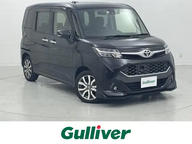 トヨタ タンク カスタムG－T 茨城県 2018(平30)年 2.2万km ブラックマイカメタリック 純正ナビ/バックカメラ/フルセグ/衝突被害軽減ブレーキ/車線逸脱抑制装置/クルーズコントロール/クリアランスソナー/両側電動スライドドア/ETC/ドラレコ/シートヒーター/純正15インチAW/LEDヘッドライト/スマートキー