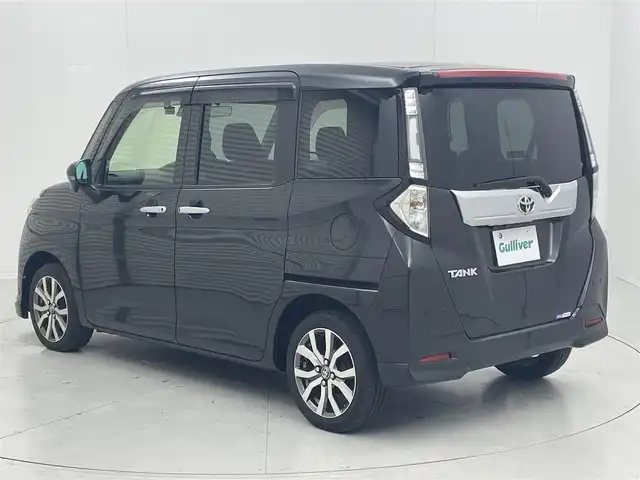 トヨタ タンク カスタムG－T 茨城県 2018(平30)年 2.2万km ブラックマイカメタリック 純正ナビ/バックカメラ/フルセグ/衝突被害軽減ブレーキ/車線逸脱抑制装置/クルーズコントロール/クリアランスソナー/両側電動スライドドア/ETC/ドラレコ/シートヒーター/純正15インチAW/LEDヘッドライト/スマートキー