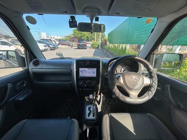 スズキ ジムニー ランドベンチャー 茨城県 2016(平28)年 8.1万km クールカーキPM ワンオーナー/４WD/社外ナビゲーション/CD/DVD/Bluetooth/フルセグ/インタークーラーターボ/リモコンキー×2/エンジンスターター/前後ドライブレコーダー/ETC/運転席シートヒーター/純正16インチAW/HIDヘッドライト/保証書、取扱説明書