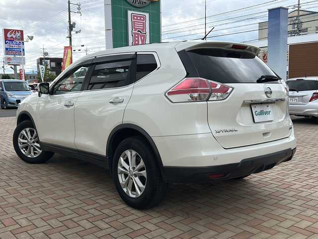 日産 エクストレイル 20X エマージェンシーブレーキ 鳥取県 2016(平28)年 8.2万km ブリリアントホワイトパール ワンオーナー/スマートキーx2個/カプロンシート/プリクラッシュ/レーンデパーチャー/クリアランスソナー/社外メモリナビ/フルセグ・Bluetooth/バックカメラ/前席シートヒーター/オートライト/LEDヘッドライト/保証書・取説