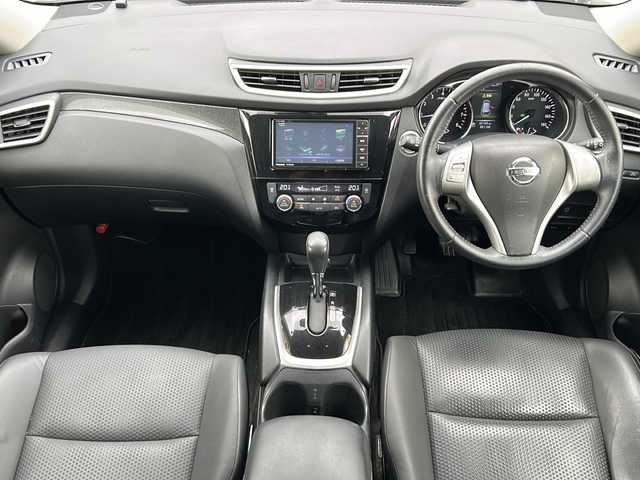 日産 エクストレイル 20X エマージェンシーブレーキ 鳥取県 2016(平28)年 8.2万km ブリリアントホワイトパール ワンオーナー/スマートキーx2個/カプロンシート/プリクラッシュ/レーンデパーチャー/クリアランスソナー/社外メモリナビ/フルセグ・Bluetooth/バックカメラ/前席シートヒーター/オートライト/LEDヘッドライト/保証書・取説