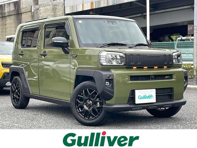 ダイハツ タフト G ターボ 東京都 2021(令3)年 3.7万km フォレストカーキメタリック 9インチメモリナビ　型式：NSZN-Y71DS/【TV/Bluetooth/DVD/CD】/バックカメラ/アラウンドビューモニター/ETC/スマートアシスト/・衝突軽減ブレーキ/・車線逸脱警報装置/・先行車発進お知らせ/・標識認識/・クリアランスソナー/D/N席シートヒーター/ガラスルーフ/電動パーキング/プッシュスタート/スマートキー×2/ステアリングスイッチ