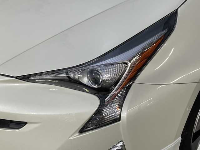 トヨタ プリウス A 福島県 2018(平30)年 5.5万km パール 社外エアロ/LEDヘッドライト/衝突軽減ブレーキ/オートライト/ブラインドスポットモニター/レーンキープアシスト/レーダークルーズコントロール/純正ナビ/バックカメラ/ETC/オートマチックハイビーム