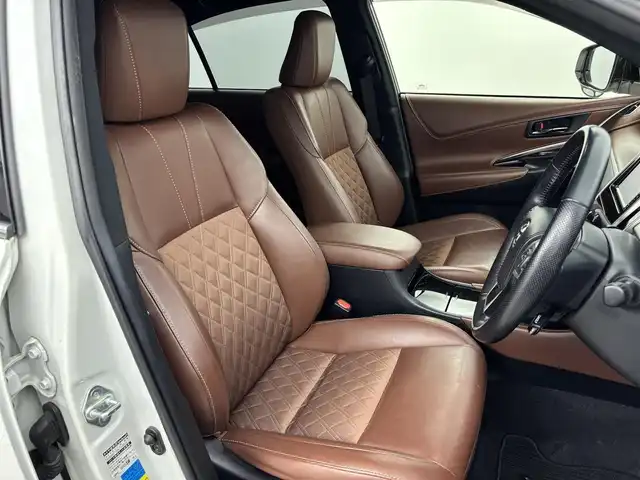 トヨタ ハリアー エレガンス 福岡県 2018(平30)年 6.4万km ホワイトパールクリスタルシャイン モデリスタフロントエアロ　/純正ナビ　/バックカメラ　/ビルトインＥＴＣ　/レーダークルーズコントロール　/コーナーセンサー　/衝突軽減ブレーキ　/レーンキープ　/アイドリングストップ　/ＭＴモード付ＡＴ　/純正１７インチＡＷ