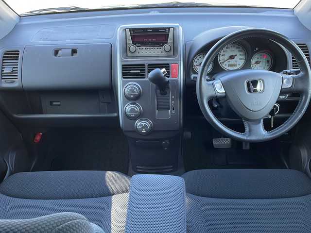 ホンダ モビリオ スパイク A Lパッケージ 徳島県 2002(平14)年 1.6万km 黒 ターボ/純正オーディオ　（MD）/純正14インチアルミホイール/純正ドアバイザー/電動格納ミラー/フルフラットシート/フォグライト/ダブルエアバック/キセノンヘッドライト/両側スライドドア/スペアキー/リモコンキー