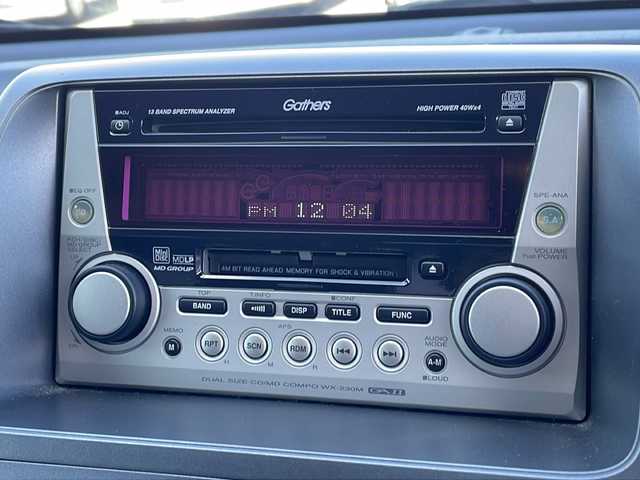 ホンダ モビリオ スパイク A Lパッケージ 徳島県 2002(平14)年 1.6万km 黒 ターボ/純正オーディオ　（MD）/純正14インチアルミホイール/純正ドアバイザー/電動格納ミラー/フルフラットシート/フォグライト/ダブルエアバック/キセノンヘッドライト/両側スライドドア/スペアキー/リモコンキー