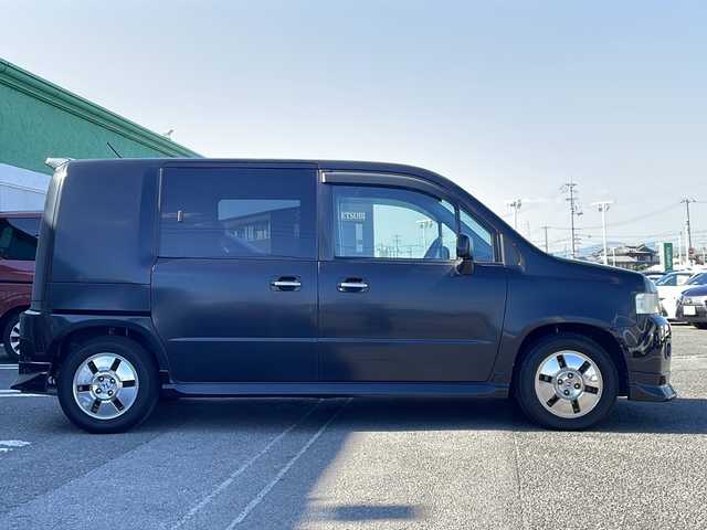 ホンダ モビリオ スパイク A Lパッケージ 徳島県 2002(平14)年 1.6万km 黒 ターボ/純正オーディオ　（MD）/純正14インチアルミホイール/純正ドアバイザー/電動格納ミラー/フルフラットシート/フォグライト/ダブルエアバック/キセノンヘッドライト/両側スライドドア/スペアキー/リモコンキー