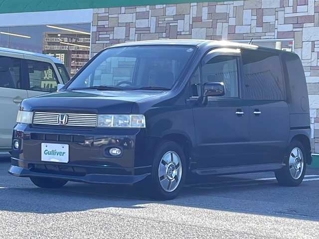 ホンダ モビリオ スパイク A Lパッケージ 徳島県 2002(平14)年 1.6万km 黒 ターボ/純正オーディオ　（MD）/純正14インチアルミホイール/純正ドアバイザー/電動格納ミラー/フルフラットシート/フォグライト/ダブルエアバック/キセノンヘッドライト/両側スライドドア/スペアキー/リモコンキー