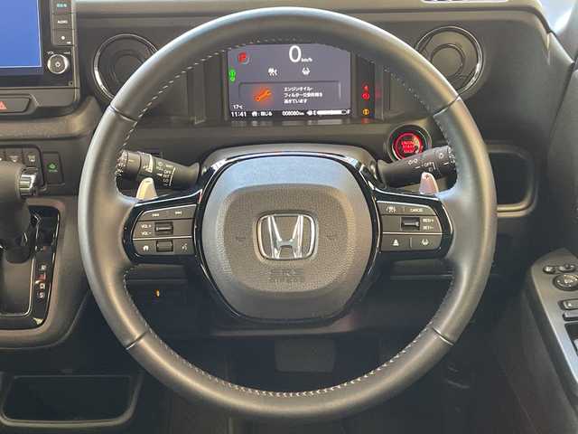 ホンダ Ｎ ＢＯＸ カスタム ターボ 埼玉県 2024(令6)年 0.8万km メテオロイドグレーメタリック ホンダセンシング/純正9インチメモリーナビ/　　CD/DVD/BT/USB/フルセグ/カープレイ/バックカメラ/両側電動スライドドア/レーダークルーズコントロール/レーンキープアシスト/コーナーセンサー/LEDヘッドライト/ハーフレザーシート/シートヒーター/純正15インチアルミホイール/パドルシフト/オートブレーキホールド/ETC/スマートキー×2/禁煙車