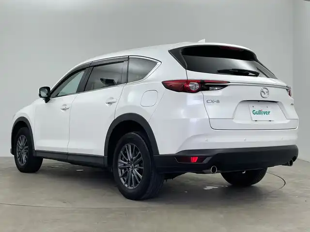 マツダ ＣＸ－８ 25S スマートエディション 鹿児島県 2021(令3)年 5.7万km スノーフレイクホワイトパールマイカ 純正SDナビ/Bluetooth/全方位モニター/フルセグテレビ/アイドリングストップ/レーダークルーズコントロール/ETC/前後純正ドラレコ/純正フロアマット/LEDヘッドライト/前後コーナーセンサー