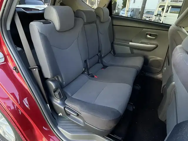 トヨタ プリウス α S 埼玉県 2012(平24)年 8.3万km レッドマイカメタリック 純正ナビTV/プッシュスタート/バックカメラ/ビルトインETC/オートライト/フォグランプ/取扱説明書/保証書付整備手帳