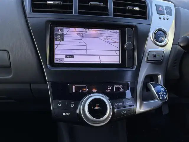 トヨタ プリウス α S 埼玉県 2012(平24)年 8.3万km レッドマイカメタリック 純正ナビTV/プッシュスタート/バックカメラ/ビルトインETC/オートライト/フォグランプ/取扱説明書/保証書付整備手帳