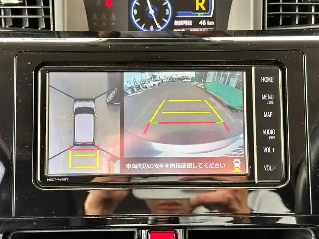トヨタ ルーミー カスタムG－T 宮城県 2020(令2)年 2.9万km ブライトシルバーM コンフォートパッケージ/・シートヒーター（運転席/助手席）/・シートバックテーブル（運転席/助手席）/パノラミックビュー対応ナビレディパッケージ/・パノラミックビューモニター/・ステアリングスイッチ/＝＝＝/スマートアシスト/・衝突回避支援ブレーキ機能/・衝突警報/・車線逸脱警報機能/・ブレーキ制御付誤発進抑制機能/・先行車発進お知らせ機能/・アダプティブドライビングビーム/・アダプティブクルーズコントロール/・ふらつき警報/・サイドビューランプ/・コーナーセンサー/・路外逸脱警報/・標識認識機能/純正ナビ（NSZT-W68T）/・CD/DVD/・Bluetooth/・フルセグTV/ビルトインETC/ドライブレコーダー/ウェルカムパワースライドドア（運転席側/助手席側）/革巻きステアリング/電動パーキングブレーキ/ブレーキホールド/LEDヘッドランプ/フォグランプ/オートライト/スマートキー＆プッシュスタート/スペアキー/電動格納ミラー/純正15インチAW/純正フロアマット/Wエアバッグ