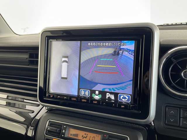スズキ スペーシア カスタム HYBRID XS ターボ 愛知県 2019(令1)年 2.4万km ブリスクブルーメタリック/ブラック2トーンルーフ 衝突軽減システム/8型ナビ/フリップダウンモニター/全方位カメラ/両側パワースライドドア/クルーズコントロール/シートヒーター/フルセグ/CD DVD/Bluetooth/バックカメラ/コーナーセンサー/純正アルミホイール/LEDヘッドライト/パドルシフト/オートマチックハイビーム/ドライブレコーダー/ETC/ステアリングスイッチ/スマートキー/プッシュスタート