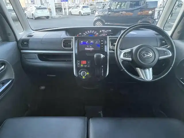 ダイハツ タント カスタム RS トップED SA Ⅲ 熊本県 2017(平29)年 8.8万km パールホワイトⅢ (株)IDOMが運営する【じしゃロン熊本店】の自社ローン専用車両になります。こちらは現金またはオートローンご利用時の価格です。自社ローンご希望の方は別途その旨お申付け下さい　/社外ナビ(AVN-R7W)/バックカメラ/フルセグテレビ/DVD/CD/Bluetooth接続/ETC/ハーフレザーシート/シートヒーター/両側パワースライドドア/LEDヘッドライト/オートマティックハイビーム/純正15インチアルミホイール/スマートキー