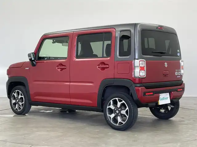 スズキ ハスラー HYBRID X ターボ 埼玉県 2020(令2)年 1.6万km フェニックスレッドパール/ガンメタリック2トーンルーフ 純正９インチナビ　全方位モニター　ビルトインＥＴＣ　前後ドライブレコーダー　セーフティサポート　レーダークルーズコントロール　シートヒーター　純正アルミホイール　オートライト　ＬＥＤヘッドライト　ＴＶ