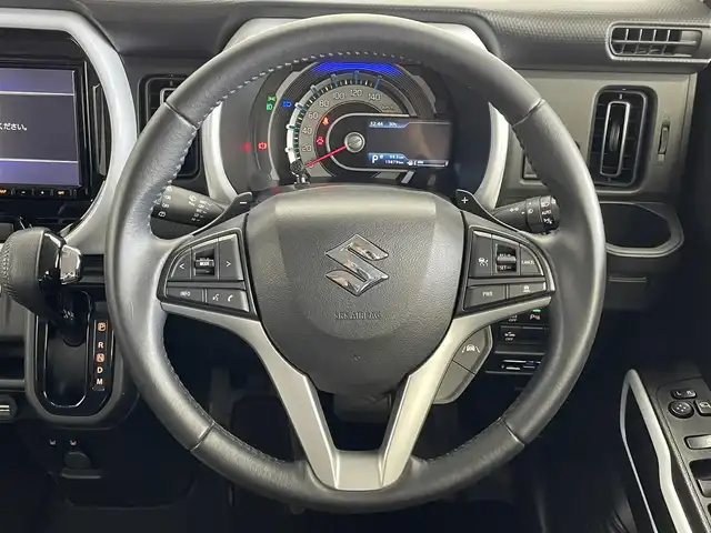 スズキ ハスラー HYBRID X ターボ 埼玉県 2020(令2)年 1.6万km フェニックスレッドパール/ガンメタリック2トーンルーフ 純正９インチナビ　全方位モニター　ビルトインＥＴＣ　前後ドライブレコーダー　セーフティサポート　レーダークルーズコントロール　シートヒーター　純正アルミホイール　オートライト　ＬＥＤヘッドライト　ＴＶ