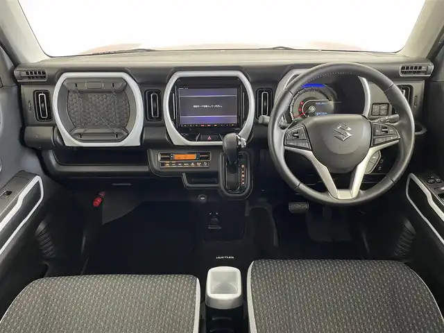 スズキ ハスラー HYBRID X ターボ 埼玉県 2020(令2)年 1.6万km フェニックスレッドパール/ガンメタリック2トーンルーフ 純正９インチナビ　全方位モニター　ビルトインＥＴＣ　前後ドライブレコーダー　セーフティサポート　レーダークルーズコントロール　シートヒーター　純正アルミホイール　オートライト　ＬＥＤヘッドライト　ＴＶ