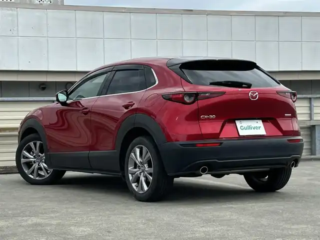 マツダ ＣＸ－３０ 20S Lパッケージ 静岡県 2022(令4)年 2.6万km ソウルレッドクリスタルM 純正8.8型ナビ/ＤＶＤ再生/フルセグＴＶ/３６０セーフティＰＫＧ/ＢＯＳＥサウンドシステム/全周囲カメラ/追従レーダークルーズ/ＨＤＭＩ接続/USB接続/ドラレコ/ＥＴＣ/電動リアゲート/メモリー機能付電動シート/黒革シート/ハンドルヒーター/シートヒーター/オートハイビーム/純正１８ＡＷ
