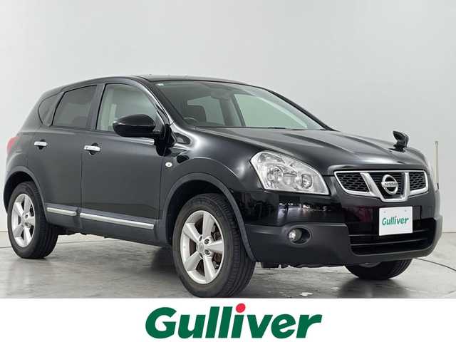 日産 デュアリス 20G FOUR 道央・札幌 2011(平23)年 11.3万km スーパーブラック ・４WD/・ガラスルーフ/・純正HDDディーラーナビ/・DVD.CD.Bluetooth/・フルセグ/・HIDライト/オートライト/・スマートキーx２/・ETC/・スタッドレスタイヤ積込