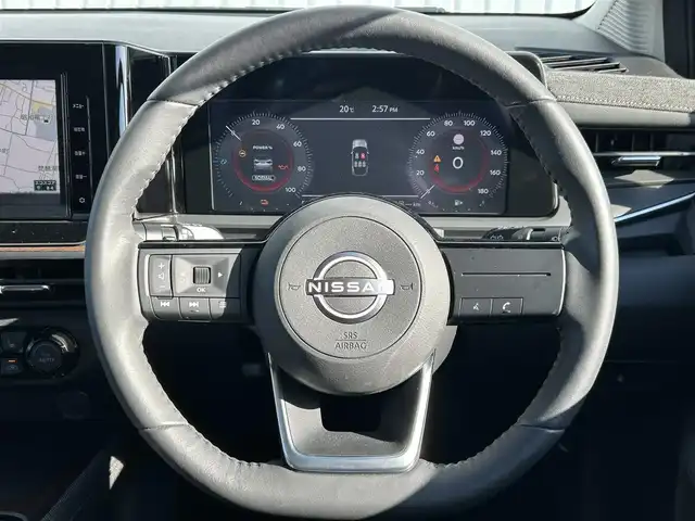 日産 オーラ G レザーエディション 滋賀県 2022(令4)年 0.6万km オーロラフレアブルーパール 純正メモリナビ/(フルセグ CD Bluetooth)/アラウンドビューモニター/インテリジェントブレーキサポート/レザーシート/シートヒーター/革巻きステアリング/ステアリングリモコン/ステアリングヒーター/ドライブレコーダー/電動パーキングブレーキ/オートブレーキホールド/プッシュスタート/スマートキー/電動格納ミラー/ウインカーミラー/ドアバイザー/純正フロアマット