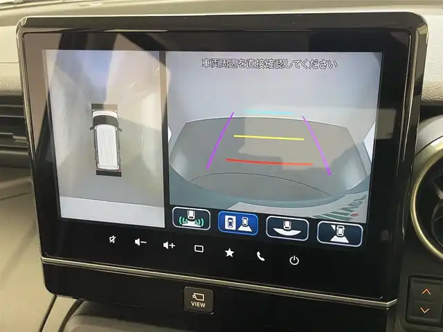 スズキ スペーシア ギア HYBRID XZ 愛知県 2022(令4)年 1.3万km オフブルーメタリック/ガンメタリック2トーンルーフ 純正９インチナビ/ヘッドアップディスプレイ/アラウンドビューモニター/デュアルカメラ/パーキングセンサー/両側パワースライドドア/LEDオートライト/フォグランプ/ETC/シートヒーター/レーダークルーズコントロール/フルセグTV/DVD/純正アルミホイール/禁煙車