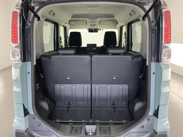 スズキ スペーシア ギア HYBRID XZ 愛知県 2022(令4)年 1.3万km オフブルーメタリック/ガンメタリック2トーンルーフ 純正９インチナビ/ヘッドアップディスプレイ/アラウンドビューモニター/デュアルカメラ/パーキングセンサー/両側パワースライドドア/LEDオートライト/フォグランプ/ETC/シートヒーター/レーダークルーズコントロール/フルセグTV/DVD/純正アルミホイール/禁煙車