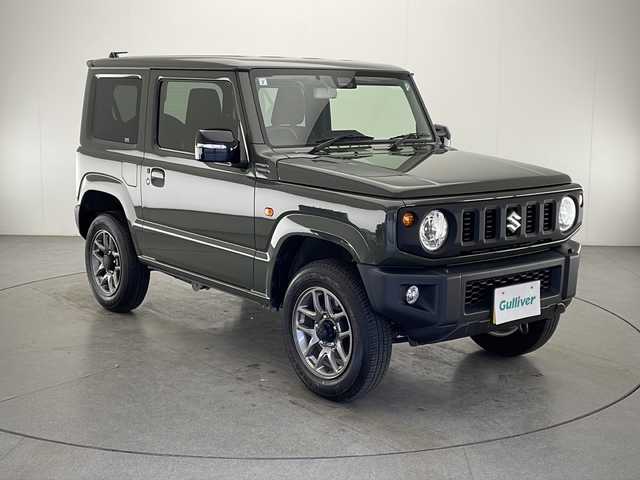 スズキ ジムニー XC 宮崎県 2021(令3)年 1.6万km ジャングルグリーン SUZUKI Safety Support/〇デュアルセンサーブレーキサポート/〇誤発進抑制機能/〇車線逸脱警報機能/〇ふらつき警報機能/〇標識認識機能/〇オートマチックハイビーム/〇先行車発進お知らせ機能/純正7インチディスプレイオーディオ（PVH-9300DVSZS)/CD/DVD/Bluetooth/クルーズコントロール/シートヒーター/LEDヘッドライト/ビルトインETC/純正16インチAW/スマートキー×2/保証書/取扱説明書