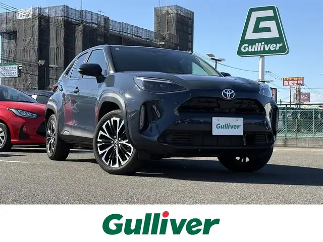 トヨタ ヤリスクロス ハイブリッド Z 大分県 2024(令6)年 0.2万km マッシブグレー ・ナビ(USB/Miracast)/・全方位カメラ/・フルセグテレビ/・プリクラッシュセーフティ/・ブラインドスポットモニター/・レーダークルーズコントロール/・オートハイビーム/・ステアリングヒーター/・ETC2.0/・運転席パワーシート/・シートヒーター/・ブレーキホールド/・スマートキー/・プッシュスタートボタン/・純正アルミホイール