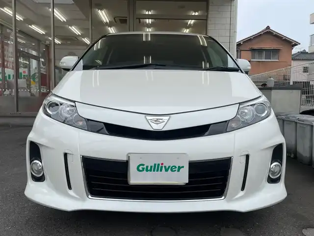 トヨタ エスティマ アエラス 愛知県 2012(平24)年 14.5万km ホワイトパールクリスタルシャイン /当店買取/禁煙/1オーナー//純正8インチナビNHZN-X62G//地デジ/HDD/CD/DVD/USB/VTR/Bluetooth//純正フリップダウンモニター//バックカメラ//両側Pスライドドア//HID/Aライト//クルーズコントロール//純正18アルミ//ビルトインETC//純正Fマット/ドアバイザー//保証書/取説/ナビ取説/スペアキー