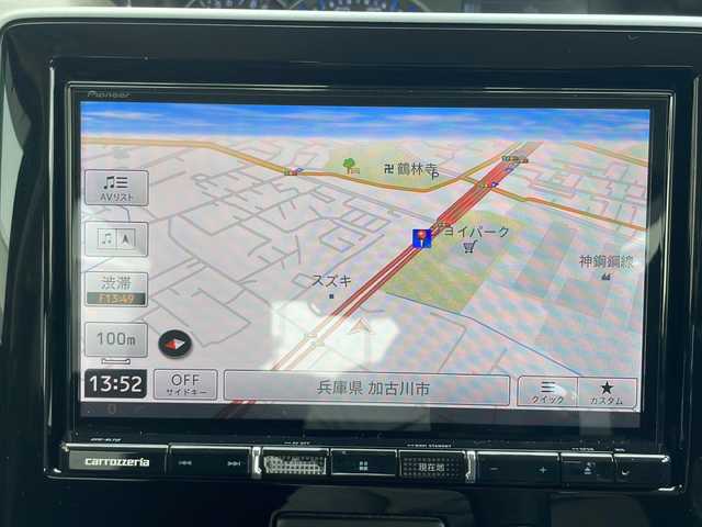 スズキ ワゴンＲ スティングレー HYBRID T 兵庫県 2018(平30)年 8.2万km ムーンライトバイオレットPM 保証書・取説・有/社外メモリーナビ・フルセグ・BT・CD・DVD・FM・AM/ETC/車線逸脱防止支援システム/衝突被害軽減ブレーキ/クルーズコントロール/シートヒーター/ヘッドアップディスプレイ/パドルシフト/アイドリングストップ/プッシュスタート/スマートキー×2/社外フロアマット/社外ドアバイザー