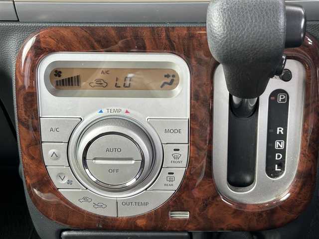 スズキ ラパン XL 栃木県 2015(平27)年 6.3万km シャンパンピンクパール/メタリックホワイト 純正イ7ンチナビ/ワンセグTV/DVD/バックカメラ/ビルトインETC/D席シートヒーター/プッシュスタート/純正14インチAW/アイドリングストップ/電動格納ミラー/ドアバイザー/純正フロアマット