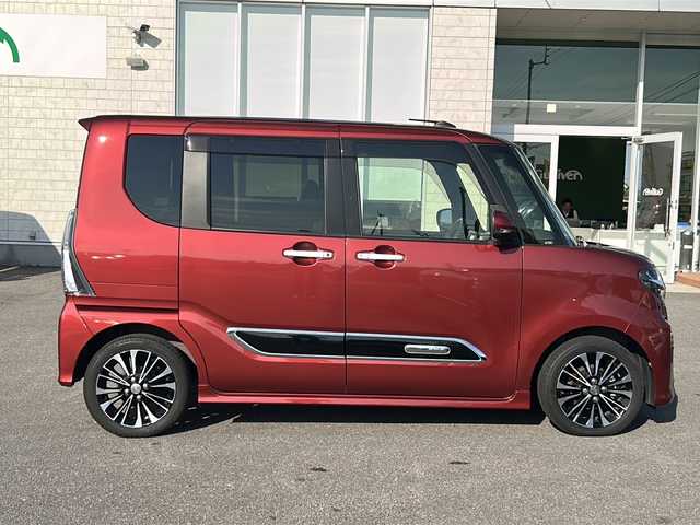 ダイハツ タント カスタム RS スタイルセレクション 香川県 2021(令3)年 1.4万km ファイアークォーツレッドM ディスプレイオーディオ/両側パワースライドドア/ウェルカムオープン機能/アラウンドビューモニター/レーダークルーズコントロール/アイドリングストップ/社外フロアマット/シートヒーター/オートライト/スペアキー/ETC/コーナーセンサー前後