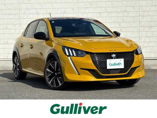 プジョー ２０８ GT ライン 山口県 2021(令3)年 6.9万km 黄Ⅱ USB/BT/iPod/AppleCarPlay/AndroidAuto/FM//AM/ETC/バックカメラ/オートライト/クルーズコントロール/前方ドライブレコーダー/レーンパーキングアシスト/コーナーセンサー/ドライブモード/電動格納ミラー