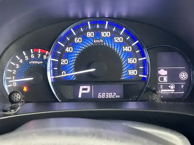 スズキ ソリオ バンディット DJE 道央・札幌 2014(平26)年 6.9万km ブルーイッシュブラックパール3 ・4WD/・寒冷地仕様/・社外ナビ/　BT/CD/DVD/USB/SD/iPod/フルセグ/・社外ドライブレコーダー/・社外ETC/・クルーズコントロール/・横滑り防止/・衝突軽減ブレーキ/・アイドリングストップ/・片側パワースライド/・ウォークスルー/・オートライト/・社外フロアマット/・ステアリングカバー/・プッシュスタート/・スマートキー/・社外エンジンスターター/・社外スタッドレス積込（165/65/R14）