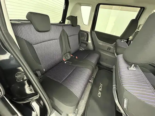 スズキ ソリオ バンディット DJE 道央・札幌 2014(平26)年 6.9万km ブルーイッシュブラックパール3 ・4WD/・寒冷地仕様/・社外ナビ/　BT/CD/DVD/USB/SD/iPod/フルセグ/・社外ドライブレコーダー/・社外ETC/・クルーズコントロール/・横滑り防止/・衝突軽減ブレーキ/・アイドリングストップ/・片側パワースライド/・ウォークスルー/・オートライト/・社外フロアマット/・ステアリングカバー/・プッシュスタート/・スマートキー/・社外エンジンスターター/・社外スタッドレス積込（165/65/R14）