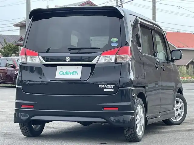 スズキ ソリオ バンディット DJE 道央・札幌 2014(平26)年 6.9万km ブルーイッシュブラックパール3 ４WD/社外SDナビ/CD/DVD/BT/フルセグ/衝突被害軽減ブレーキ/横滑り防止装置/クルーズコントロール/ETC/ドライブレコーダー/アイドリングストップ/片側パワースライドドア/前席シートヒーター/革巻きステアリング/ステアリングリモコン/プッシュスタート/スマートキー/HIDヘッドライト/オートライト/フォグランプ/電動格納ミラー/ヒーテッドドアミラー/ウィンカーミラー/純正フロアマット/ドアバイザー/スペアキー/純正AW付冬タイヤ積込/165/60/R15/2020年/山3mm