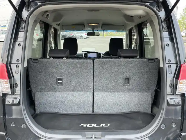 スズキ ソリオ バンディット DJE 道央・札幌 2014(平26)年 6.9万km ブルーイッシュブラックパール3 ４WD/社外SDナビ/CD/DVD/BT/フルセグ/衝突被害軽減ブレーキ/横滑り防止装置/クルーズコントロール/ETC/ドライブレコーダー/アイドリングストップ/片側パワースライドドア/前席シートヒーター/革巻きステアリング/ステアリングリモコン/プッシュスタート/スマートキー/HIDヘッドライト/オートライト/フォグランプ/電動格納ミラー/ヒーテッドドアミラー/ウィンカーミラー/純正フロアマット/ドアバイザー/スペアキー/純正AW付冬タイヤ積込/165/60/R15/2020年/山3mm
